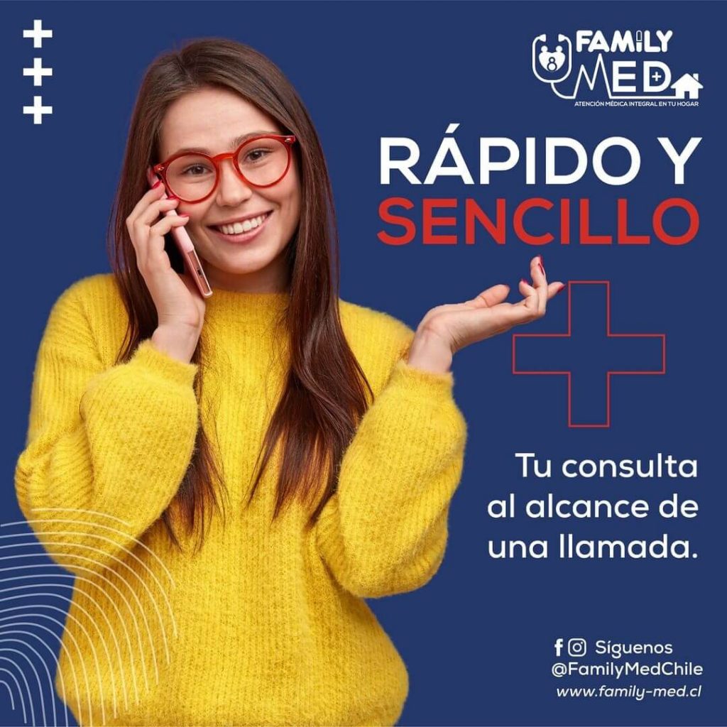 Servicio medico a domicilio rapido y sencillo a una llamada